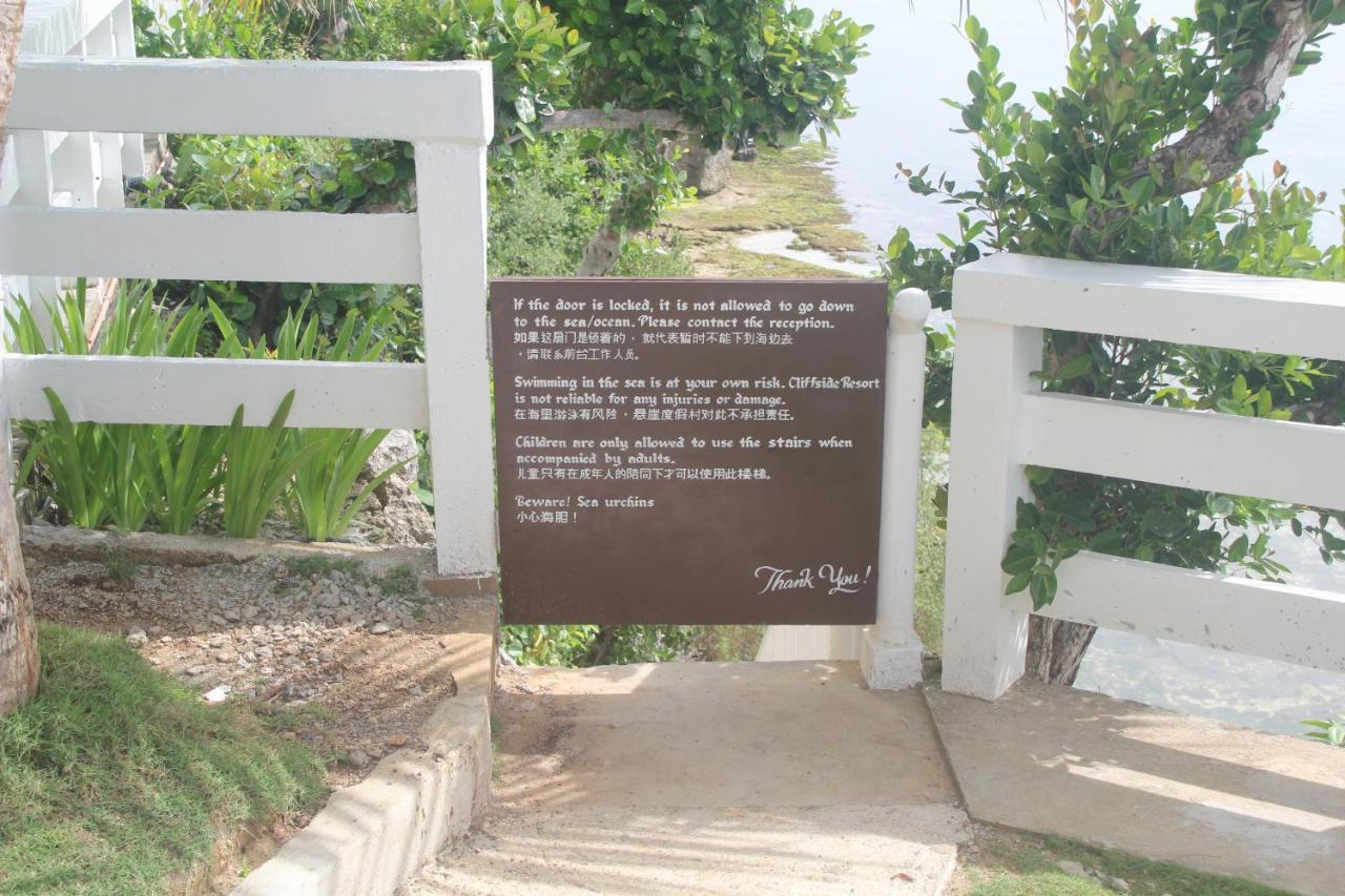 Cliffside Resort Panglao Bagian luar foto
